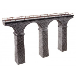 Viaducto de Rávena, de piedra triturada, Tramo recto, Escala H0. Marca Noch, Ref: 58675.