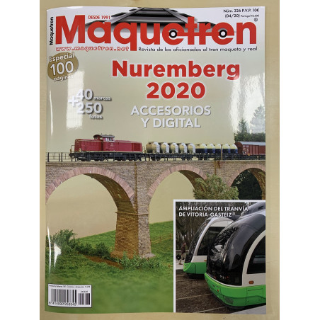 Revista mensual Maquetren, Nº 326, 2020.