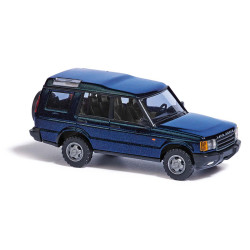 Land Rover Discovery " Metalico " Azul , Escala H0, Marca Busch, Ref: 51930.