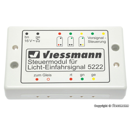 Modulo de control de señal de entrada, para analogico. Marca Viessmann, Ref: 5222.