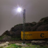 Torre Iluminación Ferroviaria, un foco, de Celosia, Tipo 86, Tecnologia LED, Escala H0. Marca Zaratren, Ref: ZT-FR1040.
