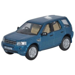 Land Rover Freelander, Color Azul Mauricio, Escala H0. Marca Oxford, Ref: 76FRE003.