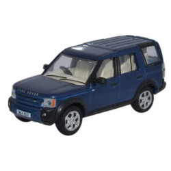 Land Rover Discovery 3 Cairns, Azul Metalizado, Escala H0. Marca Oxford, Ref: 76LRD006.