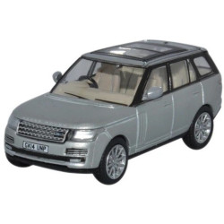 Land Rover Vogue, Color Plata Industrial, Escala H0. Marca Oxford, Ref: 76RAN004.