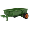 Remolque agricola, Color Verde, Escala N. Marca Oxford, Ref: NFARM005.