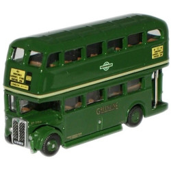 Autobus de dos pisos Green Line RT Bus, Escala N. Marca Oxford, Ref: NRT002.