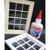 Polimero de plastico liquido, para formar ventanas, Envase de 50 ml. Marca Deluxe, Ref: AD55.