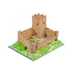 Castillo medieval, Construcción en ladrillo. Marca Keranova,  Ref: 30219.