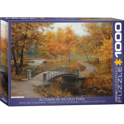 Autumn In An Old Park,1000 Piezas. Marca Eurographics, Ref: 6000-0979.