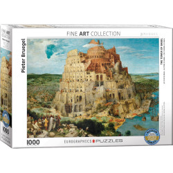 The Tower Of Babel, 1000 Piezas. Marca Eurographics, Ref: 6000-0837.