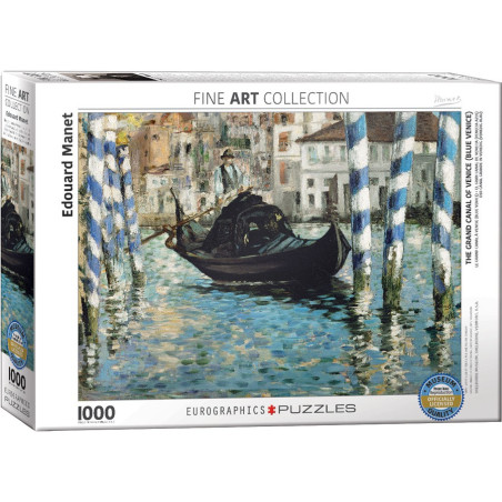 The Grand Canal Of Venice, 1000 Piezas. Marca Eurographics, Ref: 6000-0828.