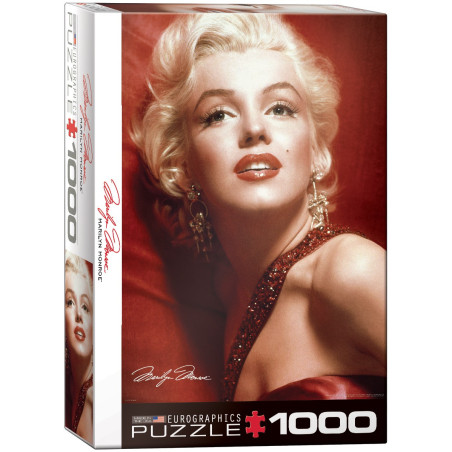 Marilyn Monroe, 1000 Piezas. Marca Eurographics, Ref: 6000-0812.