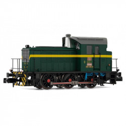 Locomotora Diésel 303.040, Colores Verde Oscuro-Amarillo, Analogica, Escala N. Marca Arnold. Ref: HN2509.