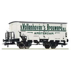 Vagón de transporte de cerveza " Van Vollenhoven ", NS, Epoca III, Escala H0. Marca Roco, Ref: 76311.