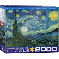 Starry Night, 2000 piezas. Marca Eurographics, Ref. 8220-1204.