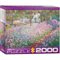 Monet's Garden, 2000 piezas. Marca Eurographics, Ref. 8220-4908.