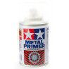Spray Metal Primer transparente, Para metal y plástico, Bote 100 ml. Marca Tamiya, Ref: 87061.