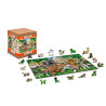 Farm Kindergarten, Puzzle de madera con piezas doble cara, 150 pz. Marca Wooden City, Ref: AN0012M