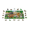 Farm Kindergarten, Puzzle de madera con piezas doble cara, 150 pz. Marca Wooden City, Ref: AN0012M