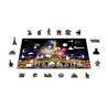 Paris By Night, Puzzle de madera con piezas doble cara, 150 pz. Marca Wooden City, Ref: FR0019M