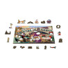 Venice Carnival, Puzzle de madera con piezas doble cara, 150 pz. Marca Wooden City, Ref: ES0029M.