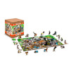 Bear Paradise, Puzzle de madera con piezas doble cara, 150 pz. Marca Wooden City, Ref: EX0016M
