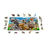 Welcome to Africa, Puzzle de madera con piezas doble cara, 150 pz. Marca Wooden City, Ref: EX0017M.