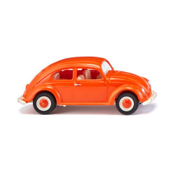 VW Escarabajo, color Naranja, " 100 Años Sieper ",  Escala H0. Marca Wiking, Ref: 083017.