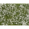 Vegetación tapizante, Follaje Prado Blanco, 12 x 18 cm. Marca Noch, Ref: 07256.