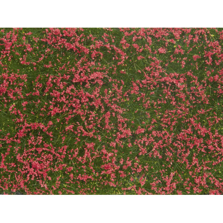 Vegetación tapizante, Follaje Prado Rojo, 12 x 18 cm. Marca Noch, Ref: 07257.