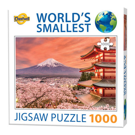 El Monte Fuji, 1000 Piezas. Marca Cheatwell, Ref: 13213.