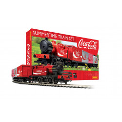 Summertime Train Set ( Coca Cola ), Escala H0. Marca Hornby, Ref: R1276P.