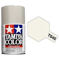 Spray Blanco Perla, Bote de 100 ml, ( 85045 ). Marca Tamiya, Ref: TS-45.