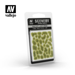 Vallejo Scenery, Wild Tuft – Light Green, 35 Unid. Marca Acrylicos Vallejo, Ref: SC417.
