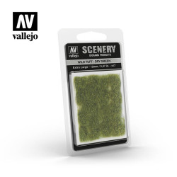 Vallejo Scenery, Wild Tuft – Dry Green, 17 Unid. Marca Acrylicos Vallejo, Ref: SC424.