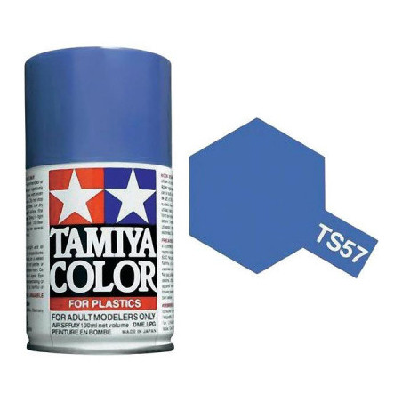 Spray Azul Violeta, (85057), Bote 100 ml. Marca Tamiya, Ref: TS-57.
