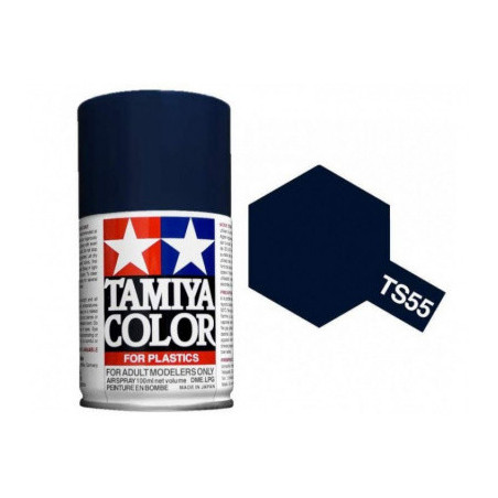 Spray Azul Oscuro Brillante, (85055), Bote 100 ml. Marca Tamiya, Ref: TS-55.