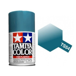Spray Azul Metalizado Claro, (85054), Bote 100 ml. Marca Tamiya, Ref: TS-54.