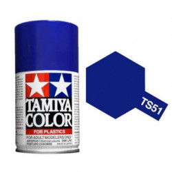 Spray Azul Brillante, (85051), Bote 100 ml. Marca Tamiya, Ref: TS-51.