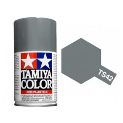 Spray Metal Ligero, (85042), Bote 100 ml. Marca Tamiya, Ref: TS-42.