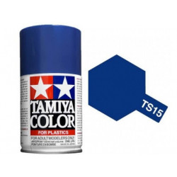Spray Azul Oscuro Brillante, (85015), Bote 100 ml. Marca Tamiya, Ref: TS-15.