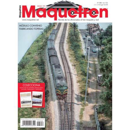 Revista mensual Maquetren, Nº 350, 2022.