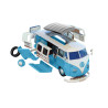 Camper Van azul, 52 piezas, Nivel 1. Marca Airfix QuickBuild, Ref: J6024.