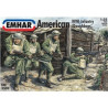 Figuras de Infanteria Americana WWI " Doughboys", Escala 1:35. Marca Emhar, Ref: EM3509.