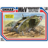 Tanque pesado de batalla, Mk V "Hermafrodita" WWI, Escala 1:35. Marca Emhar, Ref: EM4005.
