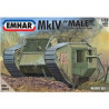 Tanque Mark IV "Masculino" WWI, Escala 1:72. Marca Emhar, Ref: EM5001.