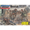Figuras Infantería Británica y Tripulaciones de Tanques WWI, Escala 1:72. Marca Emhar, Ref: EM7201.