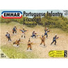 Figuras de la Infanteria portuguesa y cazadores peninsular, Escala 1:72. Marca Emhar, Ref: EM7217.