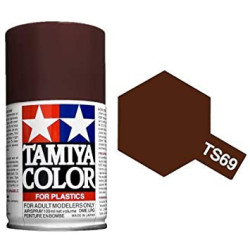 Spray Linoleo Marron, (85069), Bote 100 ml. Marca Tamiya, Ref: TS-69.