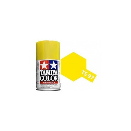 Spray Amarillo Perlado, (850097), Bote 100 ml. Marca Tamiya, Ref: TS-97.